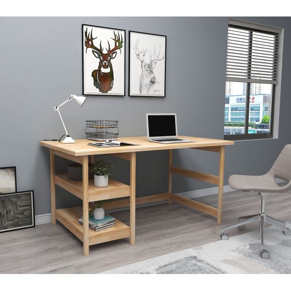 City skrivebord - Furu City skrivebord - Furu