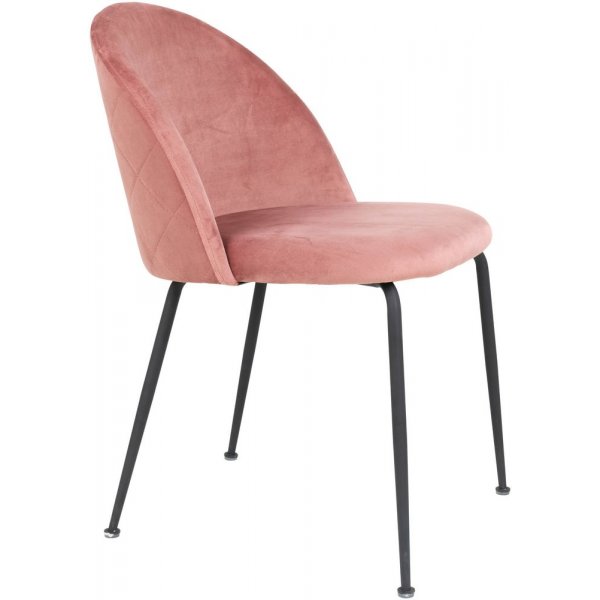 Spisestol i Genève - rosa/svart Spisestol i Genève - rosa/svart