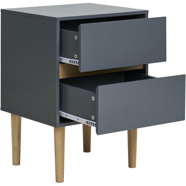 Bisley sidebord - mrkegr