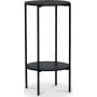 Carry nattbord hyde 75 cm - Svart melamin + Mbelftter