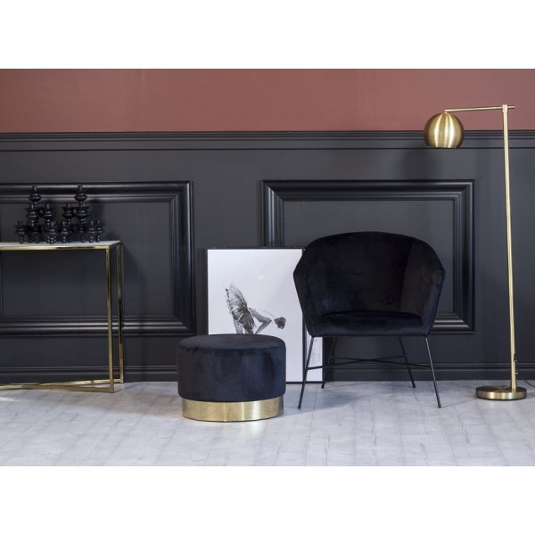 Lenestol Isabelle - Svart