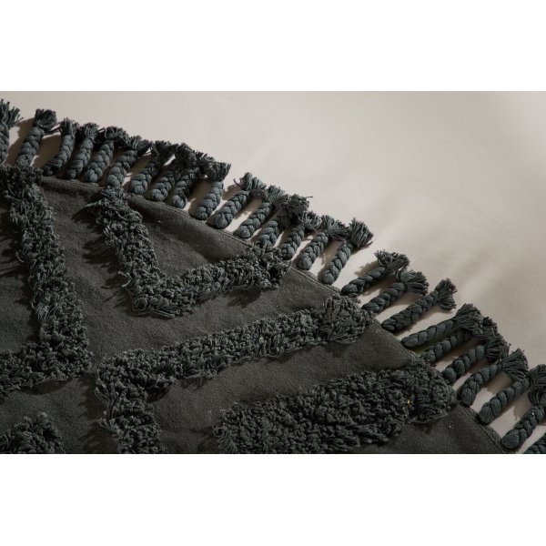 Kleva bomullsteppe - Mørk grå Kleva bomullsteppe - Mørk grå