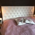 Kundebilde Sensation sengegavl 180 cm - Hvit Eco-lær