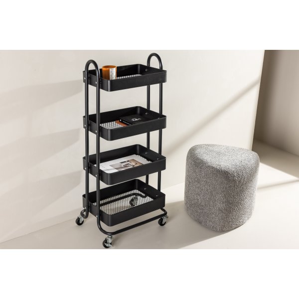 Manaus hylle - Sort Manaus hylle - Sort