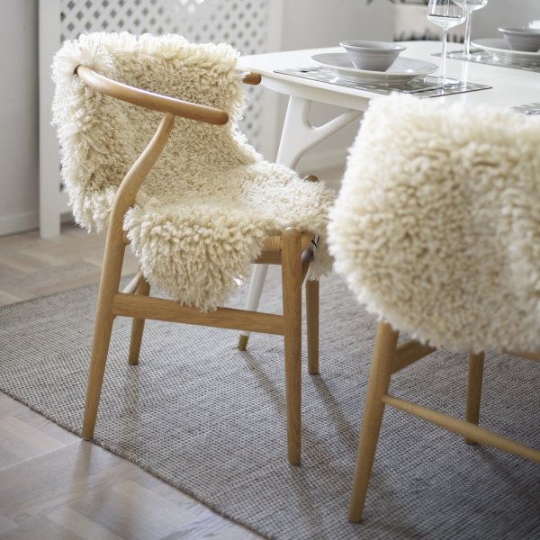 Ullaktig fuskepels Beige - 60 x 90 cm Ullaktig fuskepels Beige - 60 x 90 cm