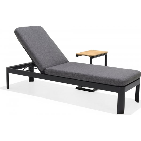 Portals salonggruppe 4 - Sort/teak