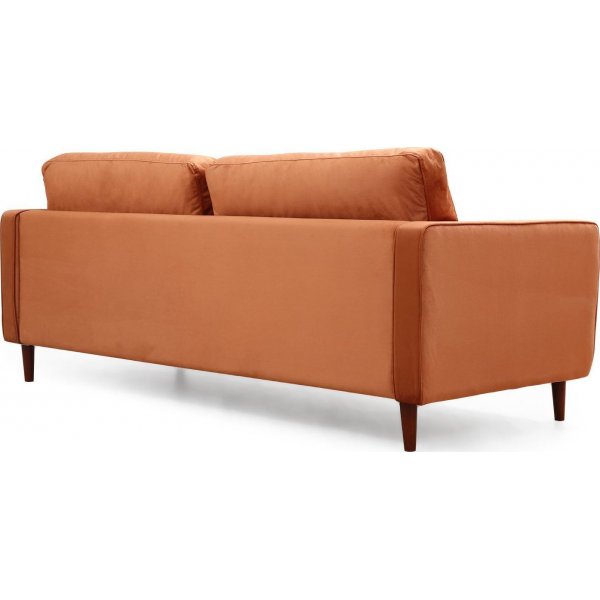Rome 3-seters sofa - Oransje Rome 3-seters sofa - Oransje