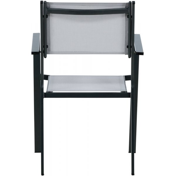 Copacabana spisestuestol - Sort/Grå Copacabana spisestuestol - Sort/Grå