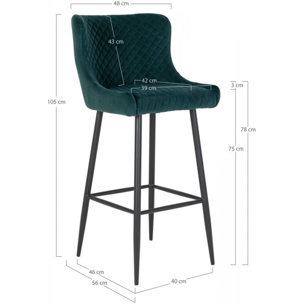 Dallas Bar krakk - Gr�nn / Svart