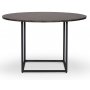 Sintorp rundt spisebord 115 cm - Brun marmor (laminat)