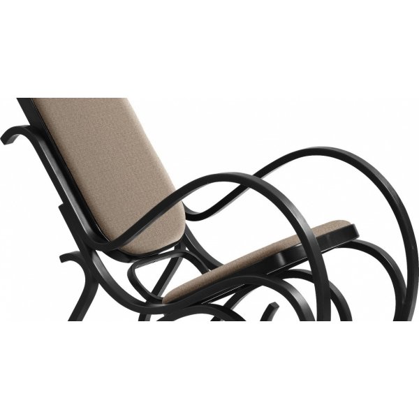 Komfort gyngestol - Brun/wenge Komfort gyngestol - Brun/wenge