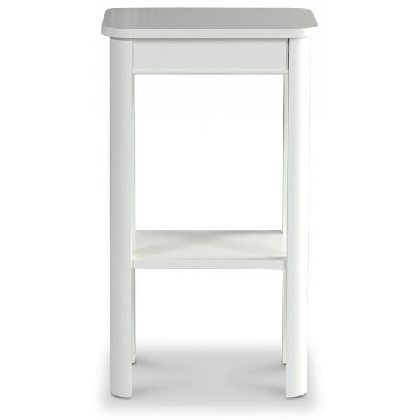 Marstrand nattbord med skuff - Hvit Marstrand nattbord med skuff - Hvit