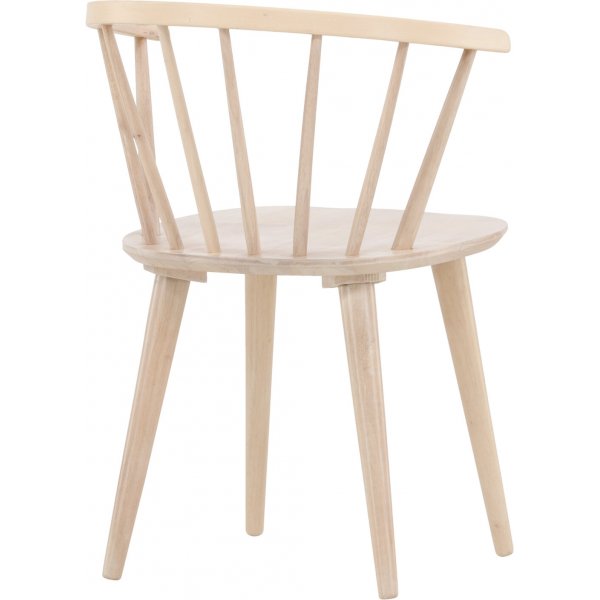 Bobby spisestol - Whitewash