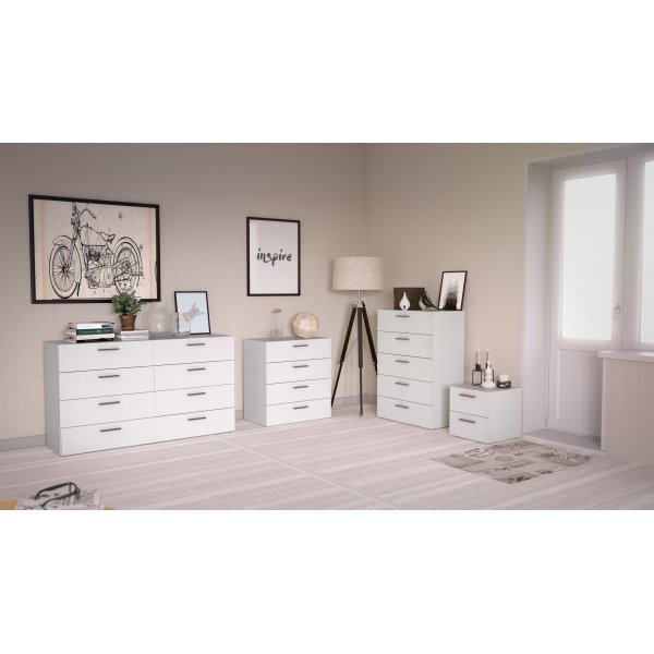 Pepe nattbord - Hvit