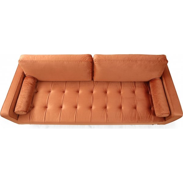 Rome 3-seters sofa - Oransje Rome 3-seters sofa - Oransje