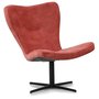 Spekerd designer lenestol - Korall Velour
