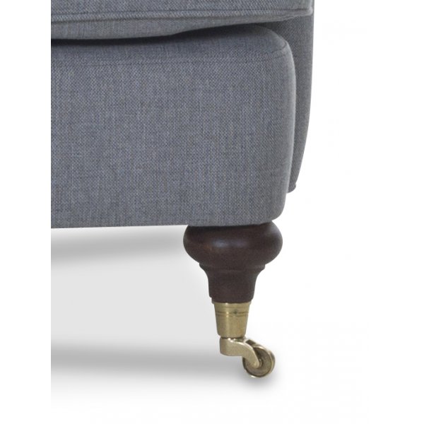 Howard Watford Deluxe 2-seter rett sofamodell - Grå Howard Watford Deluxe 2-seter rett sofamodell - Grå