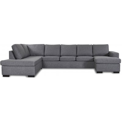 Solna U-sofa XL 364 cm - Venstre + Møbelpleiesett for tekstiler