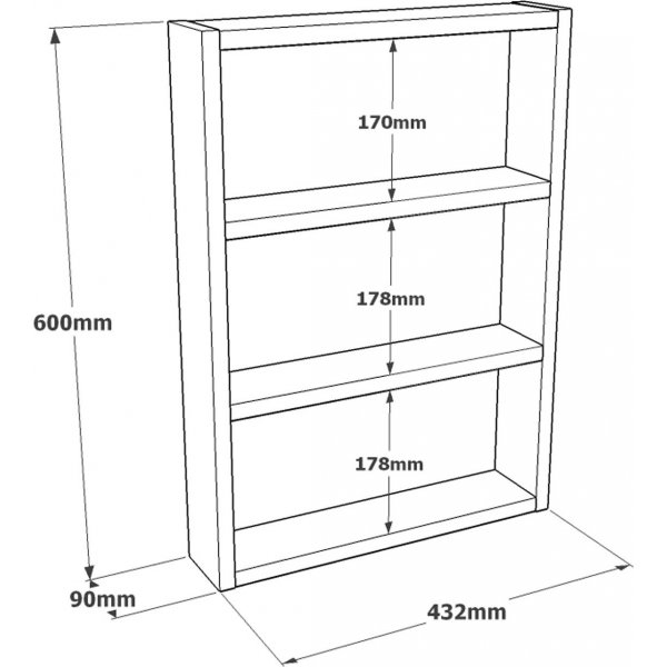 Pera vegghylle - Mink Pera vegghylle - Mink