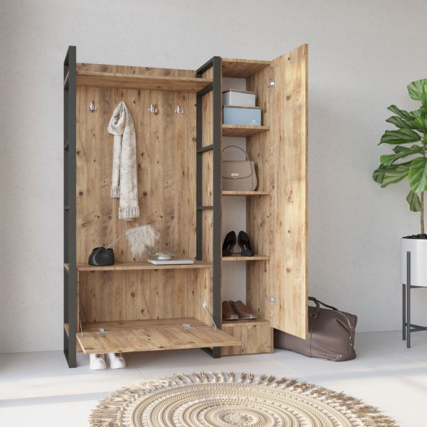 Metal gangmøbel 15 - Furu Metal gangmøbel 15 - Furu