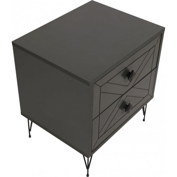 Luna nattbord - Antrasitt Luna nattbord - Antrasitt