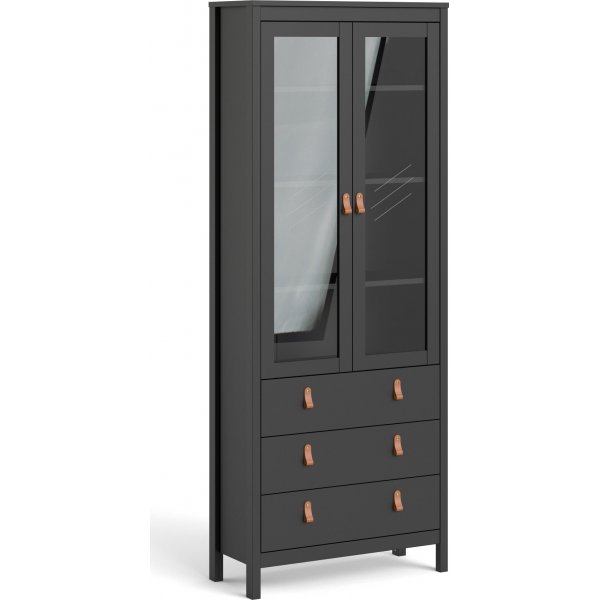 Madrid vitrineskap - Sort Madrid vitrineskap - Sort