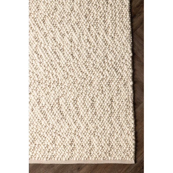 Zoe ullteppe - Hvit Zoe ullteppe - Hvit