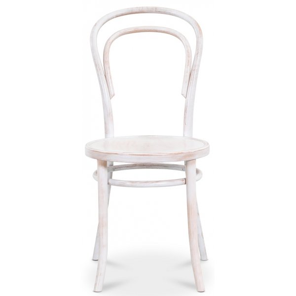 Bentwood Stol No14 Klassiker - Antikkhvit