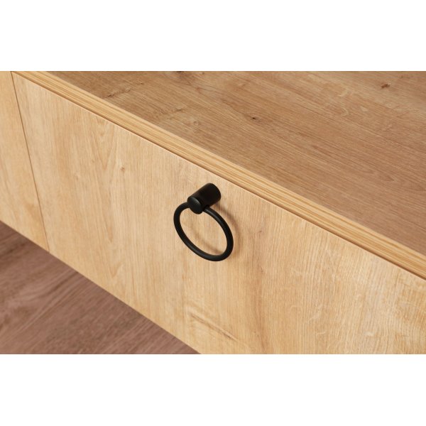 Norfolk mediebenk - Eik