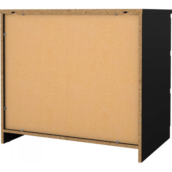 Naia kommode med 3 skuffer - Sort Naia kommode med 3 skuffer - Sort