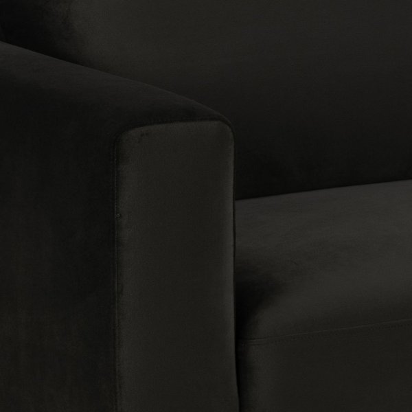 Dagmar 3-seters sofa - Gr/brun