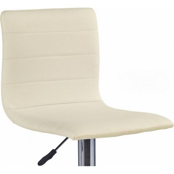 Mattie barstol - Kremhvit