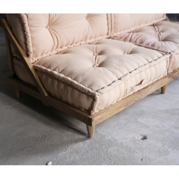 Heriya 2-seters sofa - Beige Heriya 2-seters sofa - Beige
