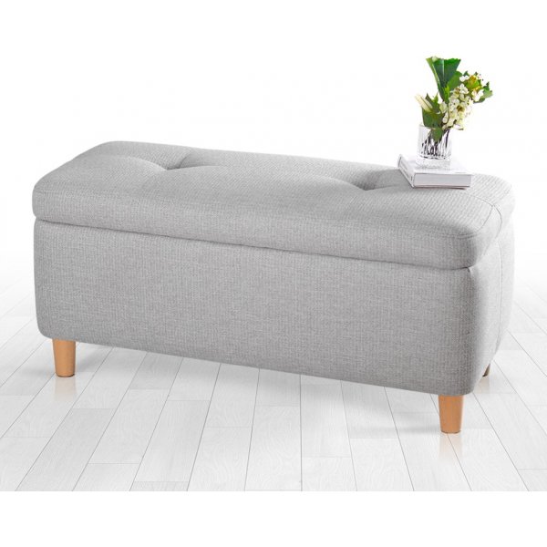 Rocio puff - Lys grå Rocio puff - Lys grå