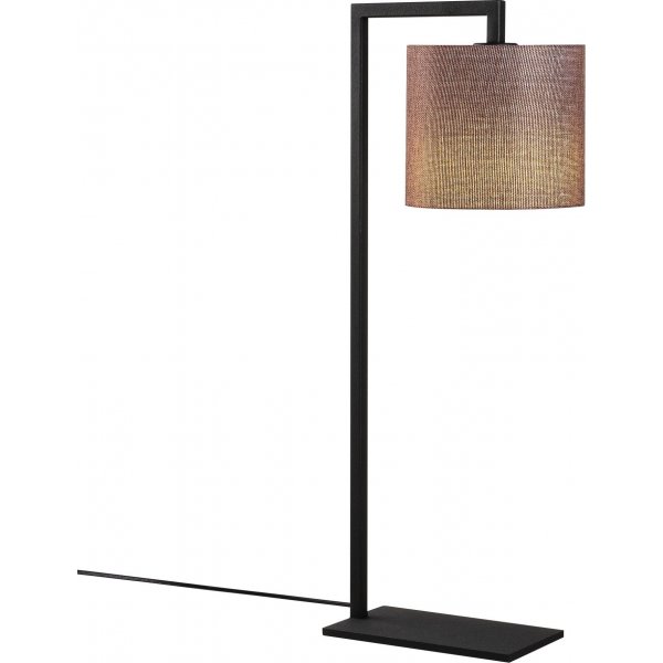 Profil bordlampe - Brun/svart