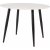 Paradis spisebord, 100 cm - Hvit/svart