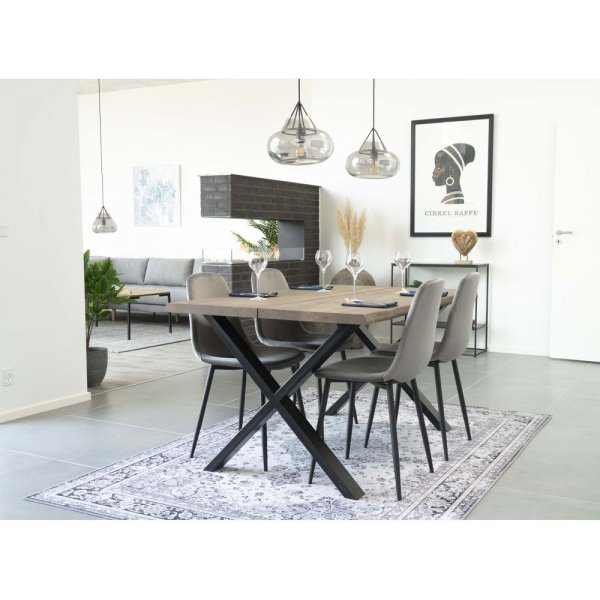 Stockholm Spisestol - Grå/Svart Stockholm Spisestol - Grå/Svart