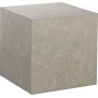 Sofabord kuben 60 x 60 x 60 cm - Beige marmorutseende