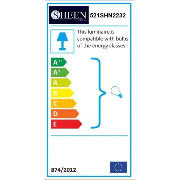 Silvan bordlampe - Svart/gull Silvan bordlampe - Svart/gull