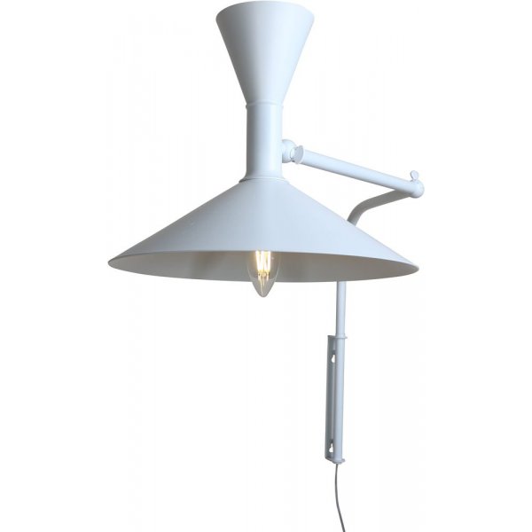 Strngns vegglampe - Hvit