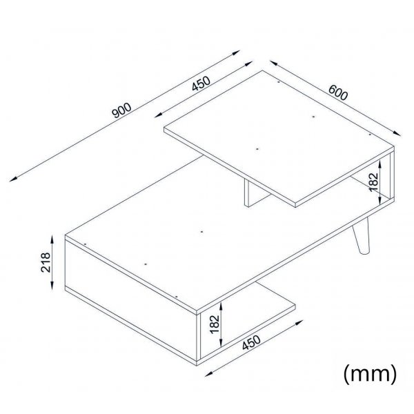 Concetta salongbord - Hvit Concetta salongbord - Hvit