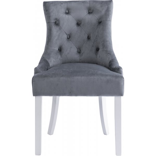 Tuva Decotique stol håndtak - Grå fløyel + Flekkfjerner for møbler Tuva Decotique stol håndtak - Grå fløyel + Flekkfjerner for møbler