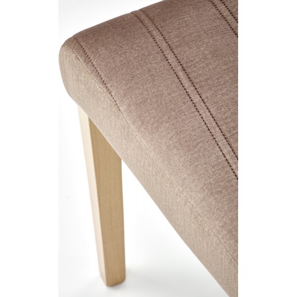 Heather spisestuestol - Beige fløyel/bøk Heather spisestuestol - Beige fløyel/bøk