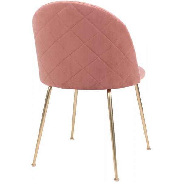 Spisestol i Genève - Rosa/Messing Spisestol i Genève - Rosa/Messing