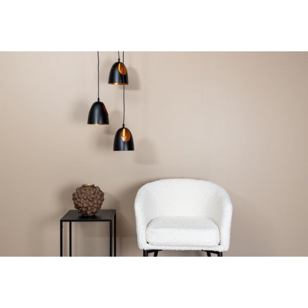 Karby taklampe - Svart/kobber Karby taklampe - Svart/kobber