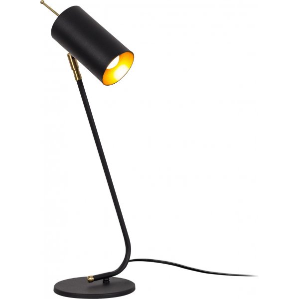 Sivani bordlampe 3 - Svart/gull
