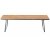 Mllan hagebenk i teak 120 cm