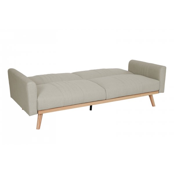 Sovesofa Borlänge - Lysegrått stoff | 207 cm Sovesofa Borlänge - Lysegrått stoff | 207 cm
