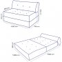 Faldi 2-seters sovesofa - Grnn