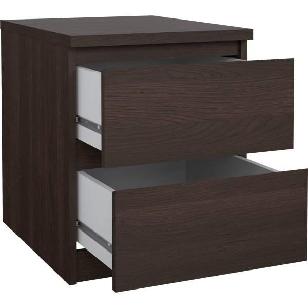 Naia nattbord 2 - Kaffe Naia nattbord 2 - Kaffe